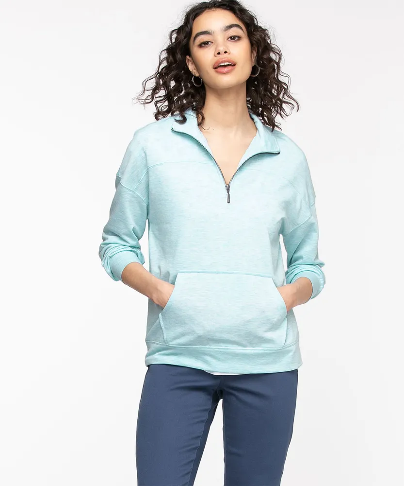 Half-Zip French Terry Sweatshirt