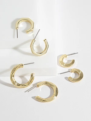 Trio Earring Set
