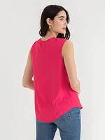 Carrie 2-Layer Cap Sleeve Blouse