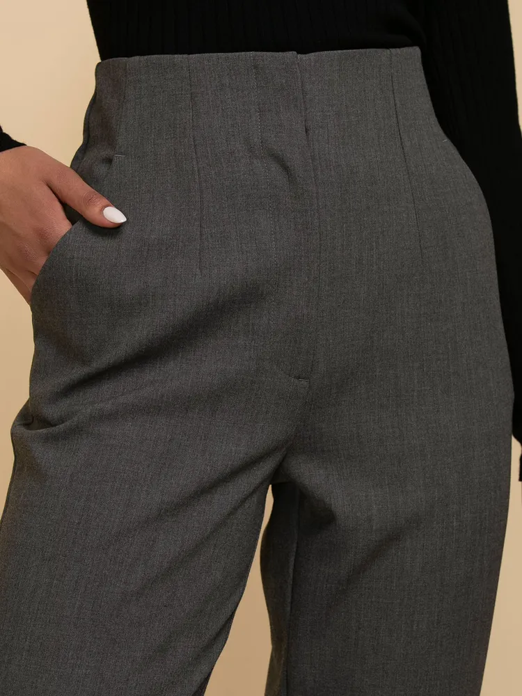 Cameron Carrot Leg Pant Luxe Tailored
