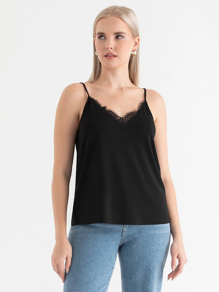 Lace Trim Cami