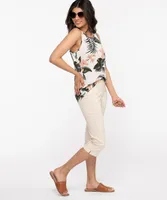 Eco-Friendly Sleeveless Bow Back Blouse