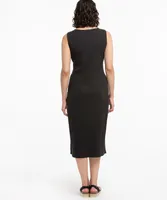 Ribbed Sleeveless Dress