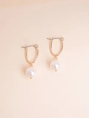 Classic Pearl Drop Earrings