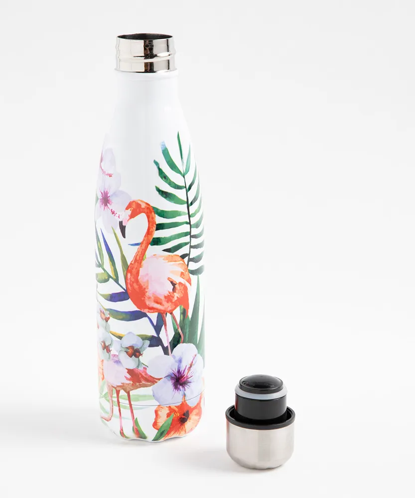 Patterned Insulated Water Bottle