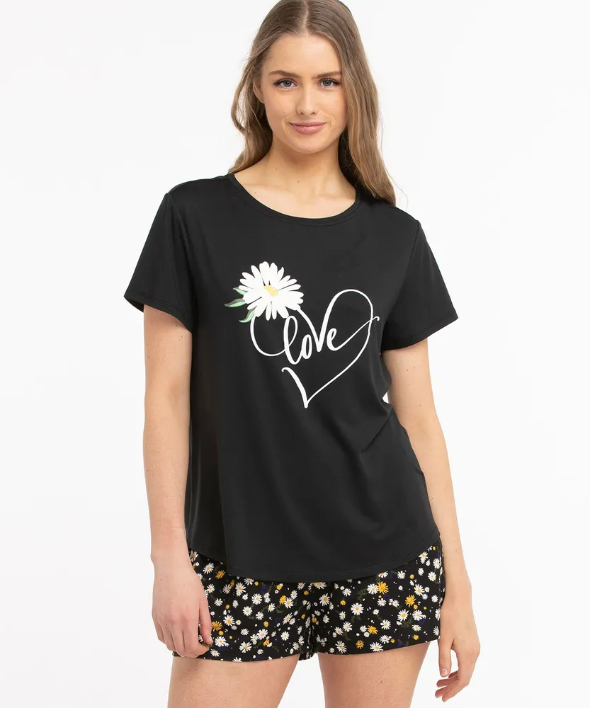 Short Sleeve Pajama Top