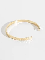 Textured Bangle Bracelet