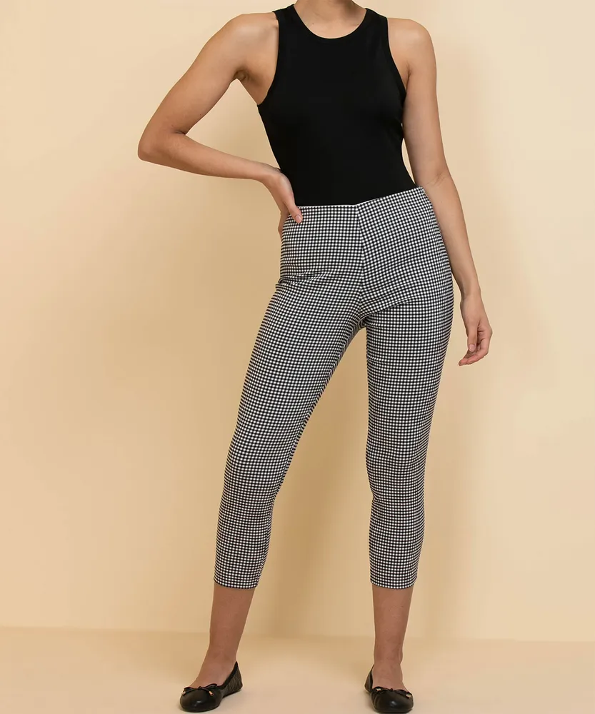 Audrey Skinny Crop Pant Microtwill
