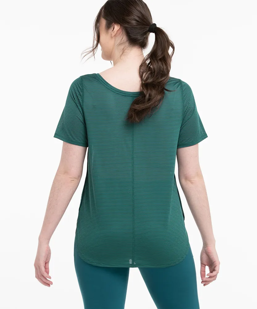 Shadow Stripe Active Tee