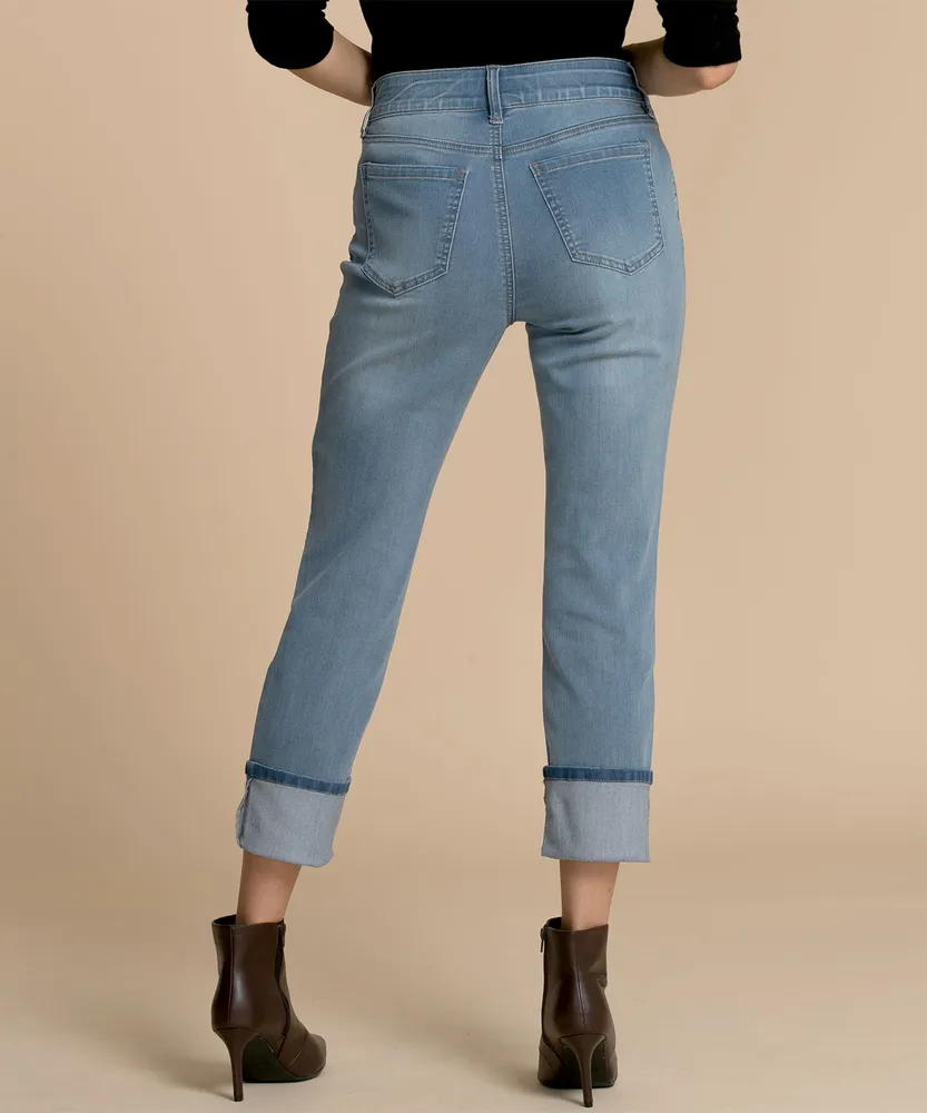 Sylvie Slim Jean with Cuff by LRJ