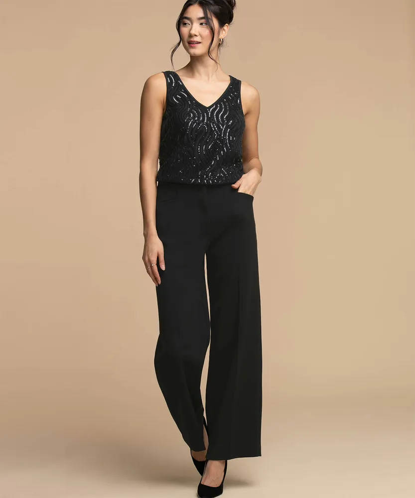 Sleeveless Sequin Top
