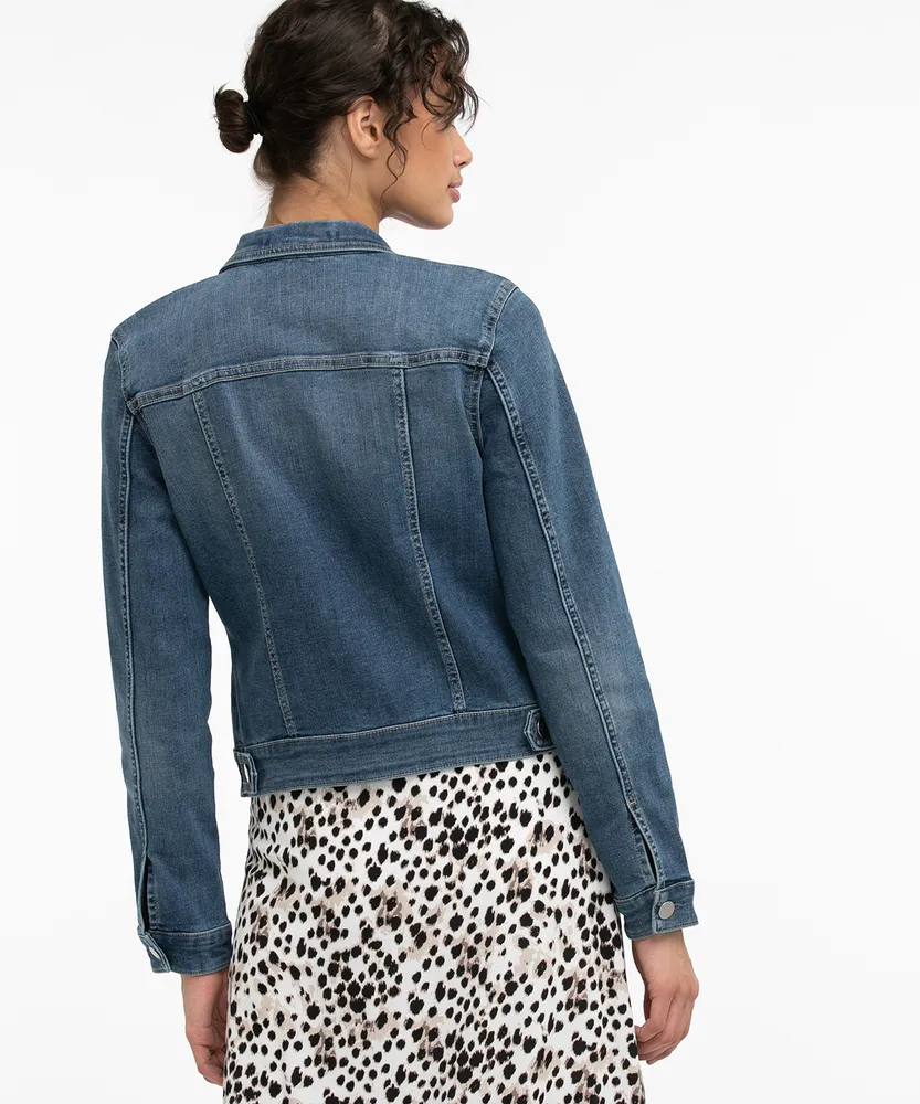 Eco-Friendly Mid Wash Jean Jacket
