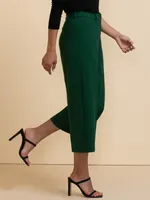 Maxwell Wide-Crop Pant Premium Gabardine