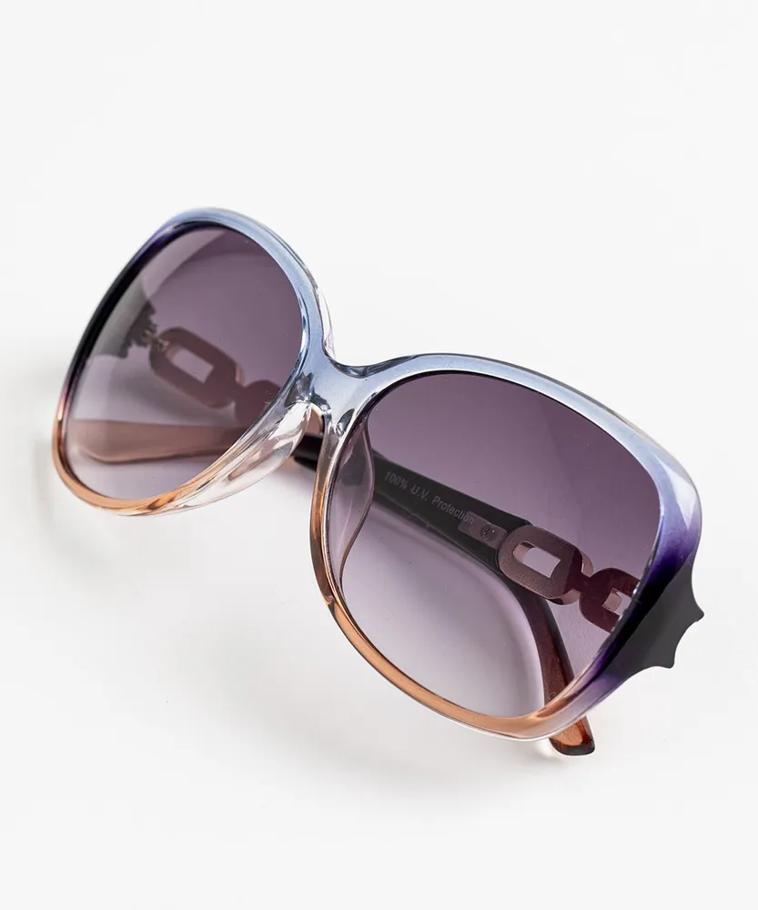 Gold Chain Link Sunglasses