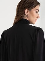 Mock Neck Top