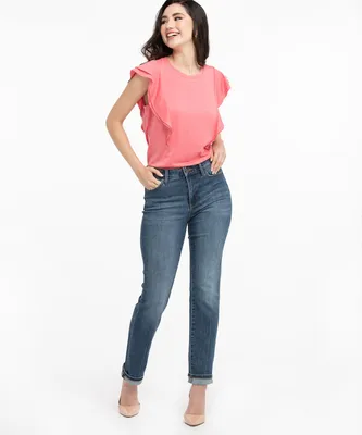 Flutter Sleeve Top