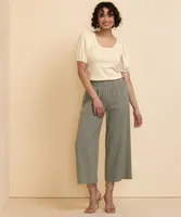Textured Puff Sleeve Top