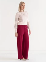 Pointelle Sweater