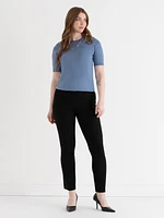Cashmere Blend Crew Neck Sweater