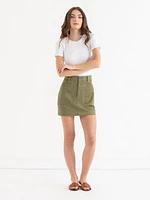 Utility Mini Skirt