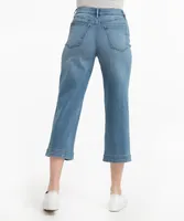 Eco-Friendly Cropped Wide Leg Jean