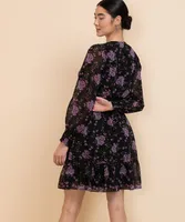 Nova Chiffon Smocked Mini Dress