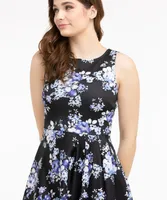 Sleeveless Fit & Flare Dress