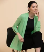 Side Tab Button Cardigan