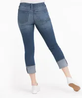 Eco-Friendly Cuffed Rip & Repair Jean