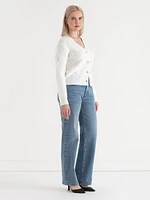 Rosette Cardigan