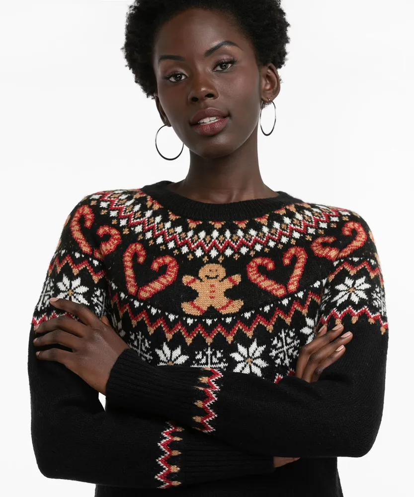 Gingerbread Pullover Sweater