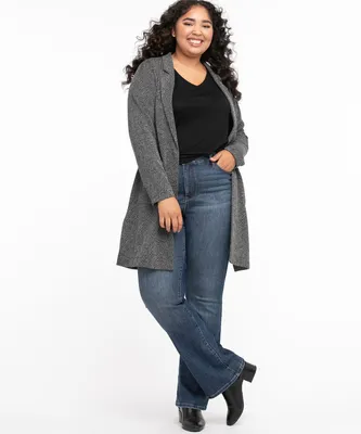 Herringbone Topper Coat