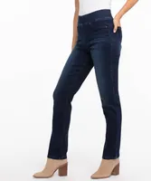 Pull-On Straight Leg Jean