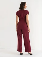 Venus Full Length Jumpsuit Iconic Crepe