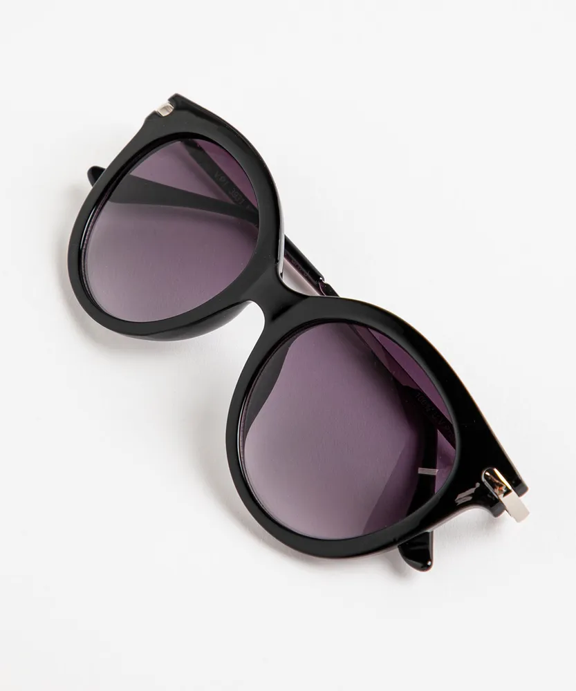 Black Round Sunglasses