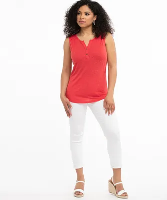 Henley Tank Top