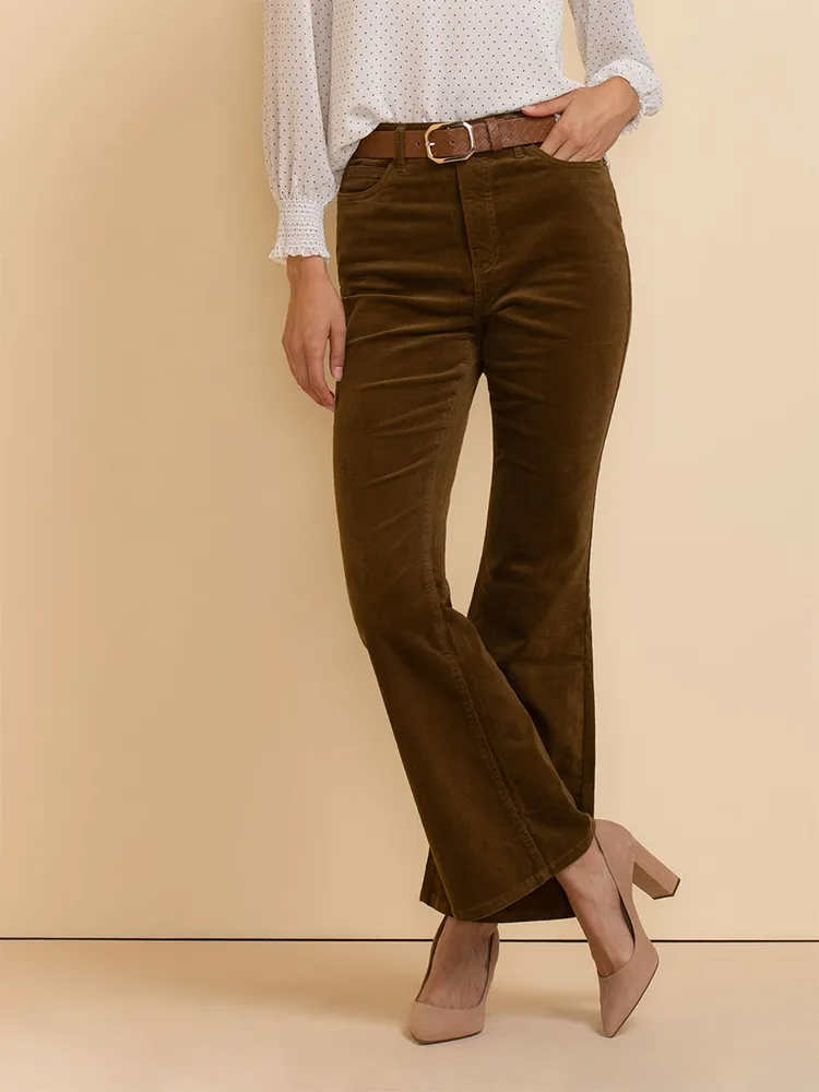 Frankie Flare Pant Corduroy