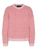 Navi Crew Neck Knit Sweater