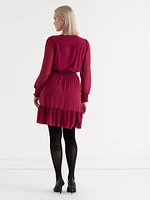 Nova Chiffon Smocked Mini Dress