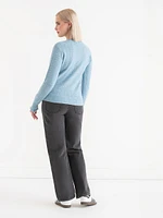 Pointelle Sweater