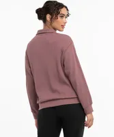 Quarter Zip Waffle Top