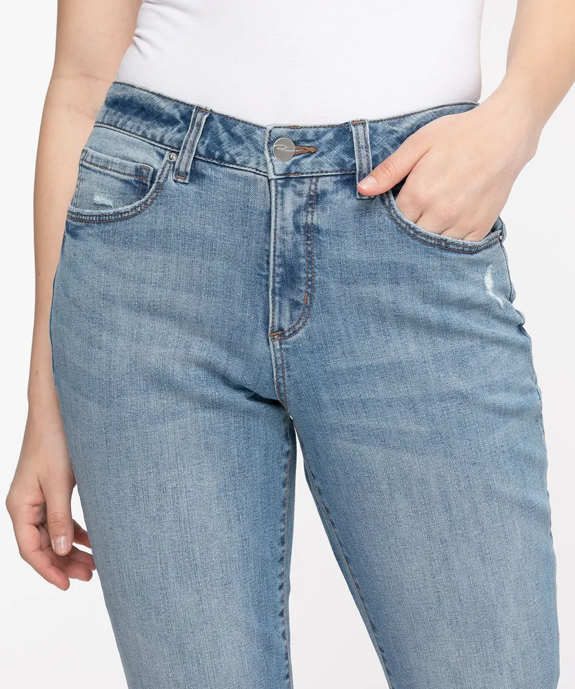 Mid Wash Boyfriend Jean