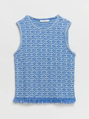 Tweed Tank Top
