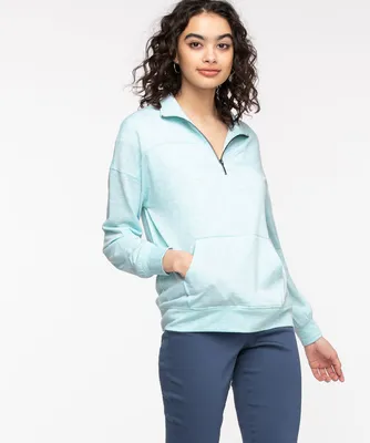 Half-Zip French Terry Sweatshirt