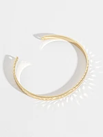 Textured Bangle Bracelet