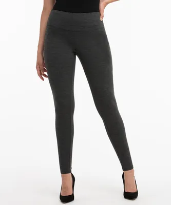 Ponte Instant Smooth™ Legging Charcoal Twill