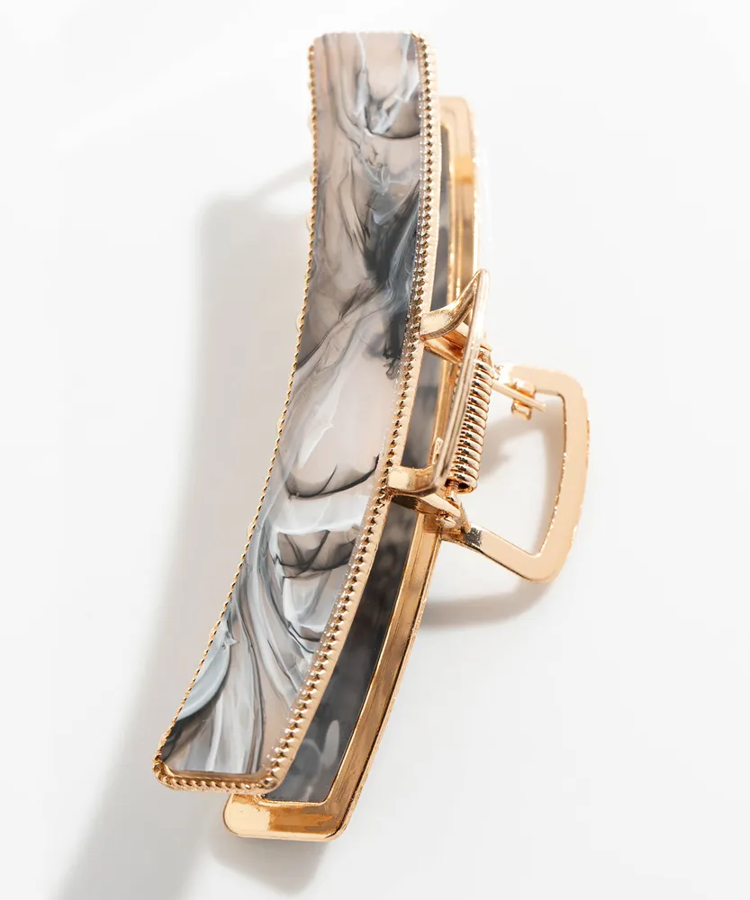 Resin Plate Clamp Hair Clip