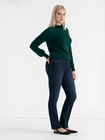 Pointelle Ruffle Sweater