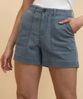 Light Blue Utility Jean Short