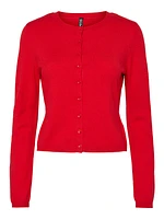 Natalie Long Sleeve Round Neck Knit Cardigan
